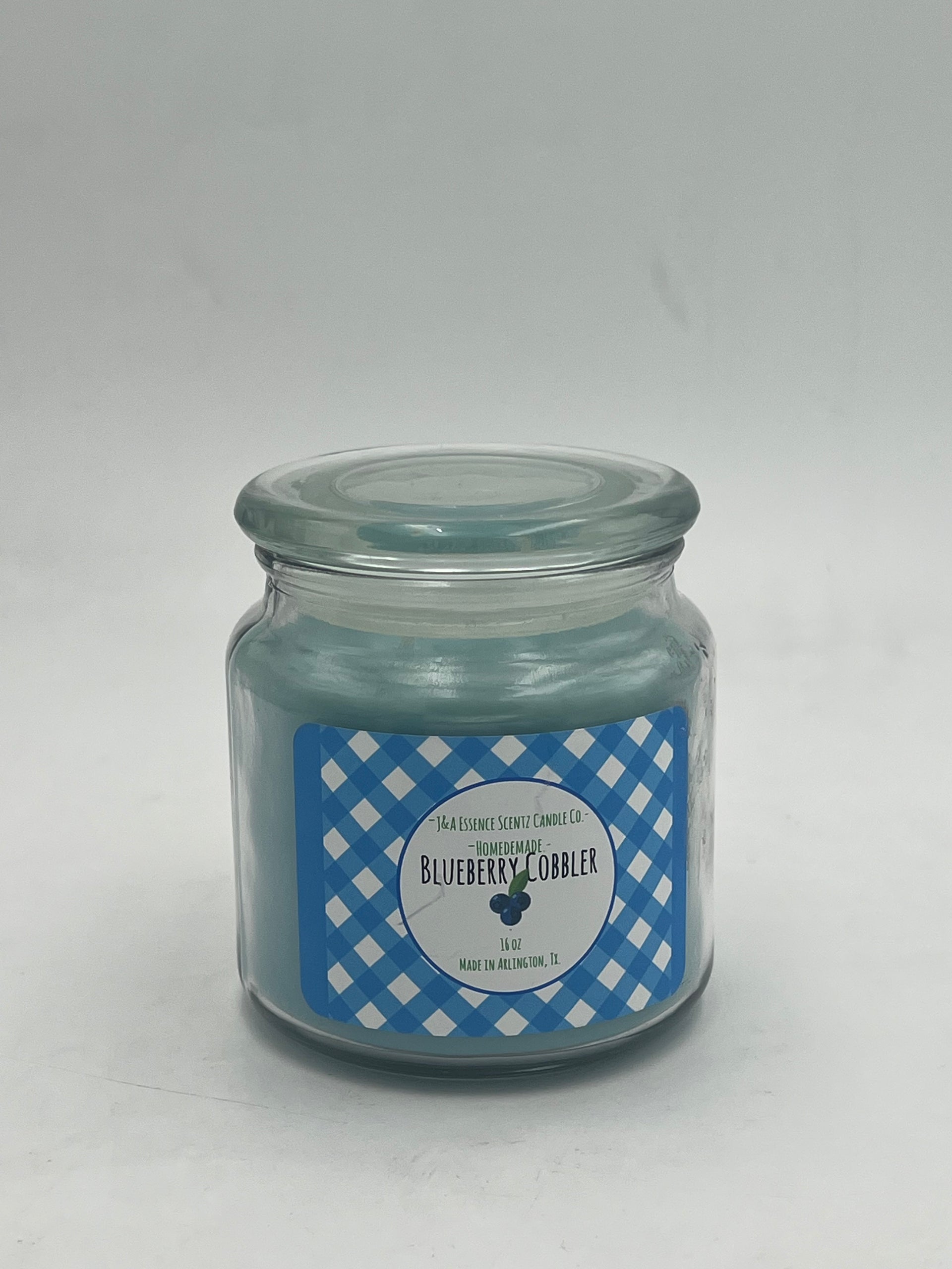 Blueberry Cobbler Candle - Hemp Wick - Waxhaw Candle Co.